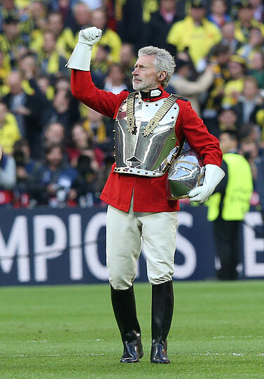 Showman: Breitner vor dem Champions-League-Finale 2013.
