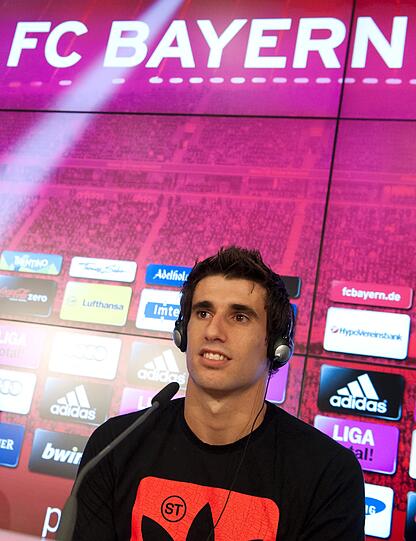 Am Donnerstag um 11.00 Uhr wurde Javier Martínez offiziell vorgestellt. Die Bilder von der Pressekonferenz in der Allianz Arena.