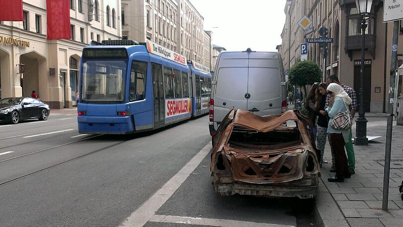 Die Rostlaube von der Maximilianstraße.