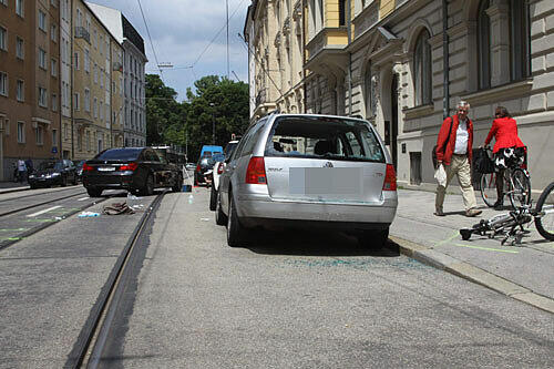 Gaucks Horror-Unfall in Lehel: Diese Bilder hatte die AZ im Juni 2010 gezeigt.