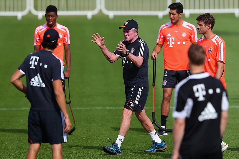 Letzter Tag in Doha: Regenerationstraining am Morgen.