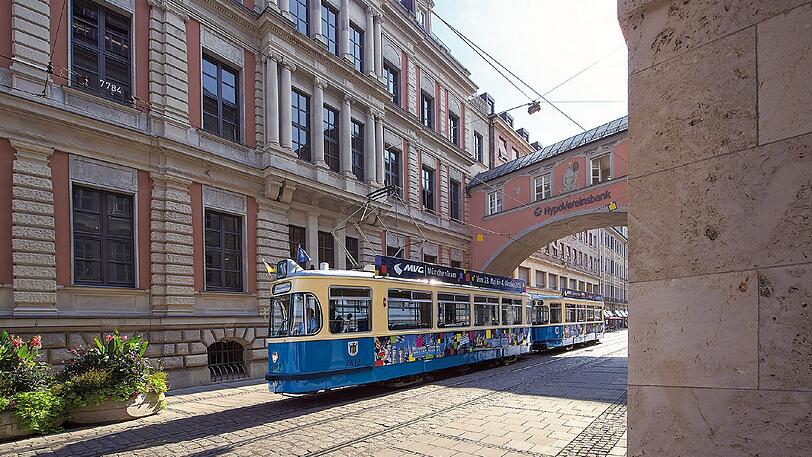 Kult auf Schienen: Die MVG-München-Tram geht wieder auf Stadtrundfahrt. (Archivbild)