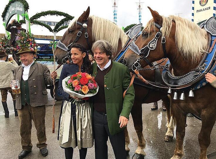 Wiesn-Wirte: Clarissa und Michael Käfer