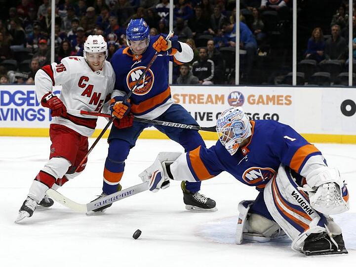 Goalie Thomas Greiss verlor mit den New York Islanders.