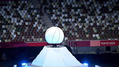 Die olympische Flamme der Sommerspiele in Tokio ist erloschen.