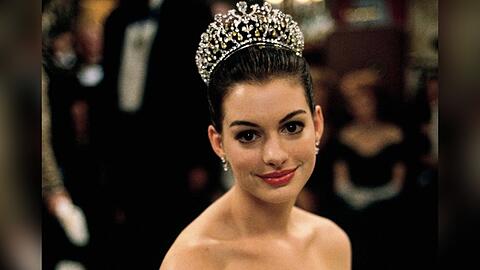 Anne Hathaway in "Pl&ouml;tzlich Prinzessin".