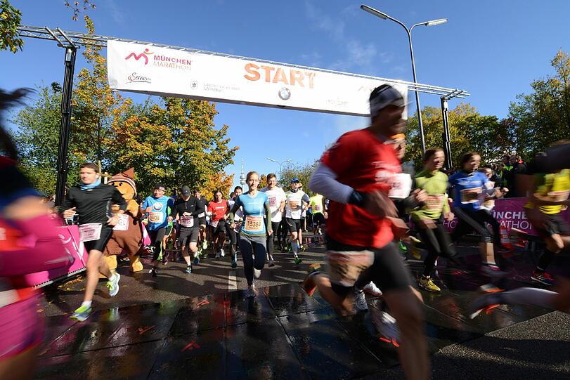 Am Sonntag fand der "München Marathon" statt. Die besten Bilder!