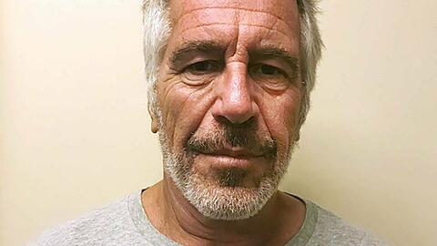Jeffrey Epstein wenige Tage vor seinem Selbstmord auf einer offiziellen Aufnahme der US-Strafverfolgungsbehörden