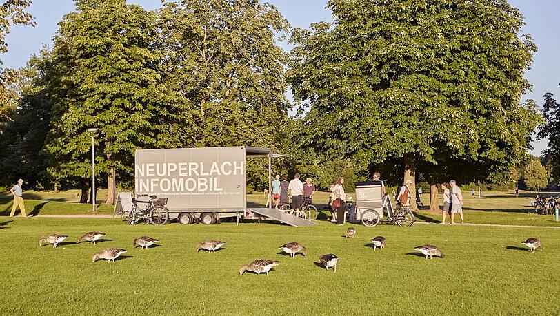 Hier können die Bewohner ihre Ideen für die Sanierung des Viertels loswerden. Hier können die Bewohner ihre Ideen für die Sanierung des Viertels loswerden.