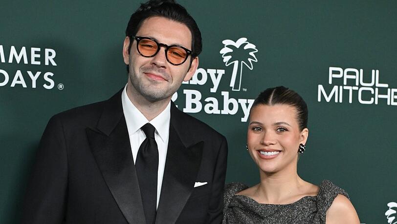 Sofia Richie Grainge mit ihrem Ehemann Elliot.