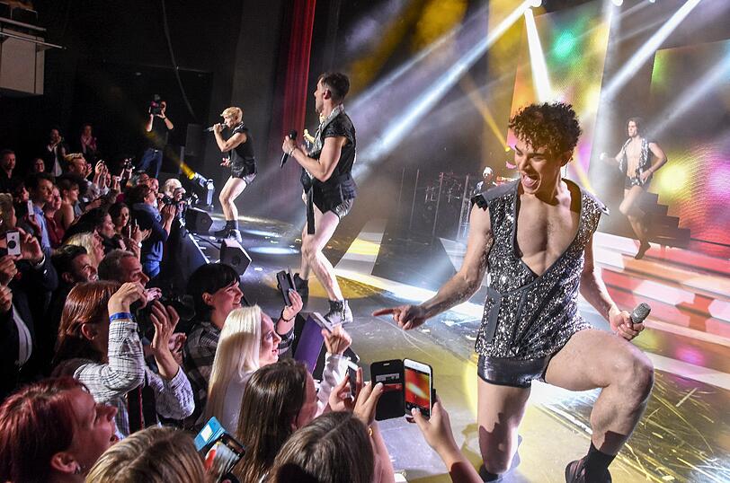 Am Mittwochabend fand die Premiere von "Boybands forever" statt.