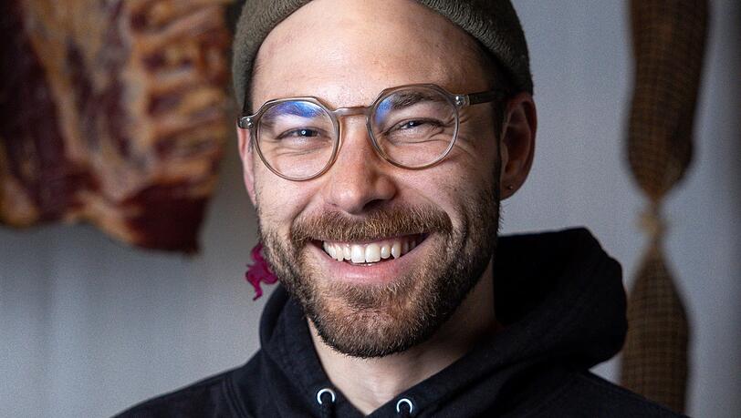 Autor und Musiker Martin Oesch ist Mitgründer einer Bio-Metzgerei in Bern.