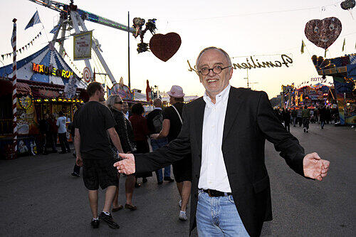 AZ-Redakteur Karl Dittrich wohnt direkt an der Wiesn