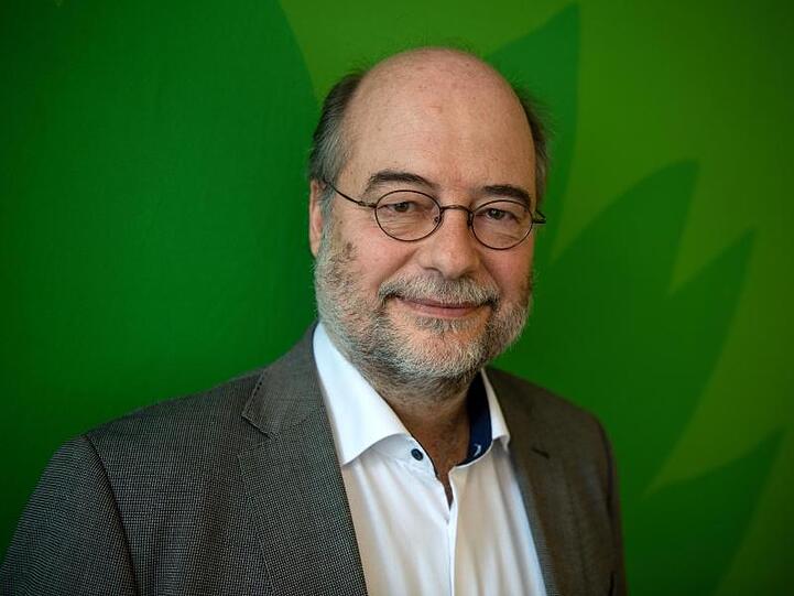 Eike Hallitzky, Landesvorsitzender von Bündnis 90/Die Grünen in Bayern. Foto: Sina Schuldt/dpa/Archivbild