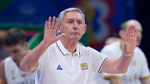 Trainer-Altmeister Svetislav Pesic führte Serbien jüngst zu Olympia-Bronze.