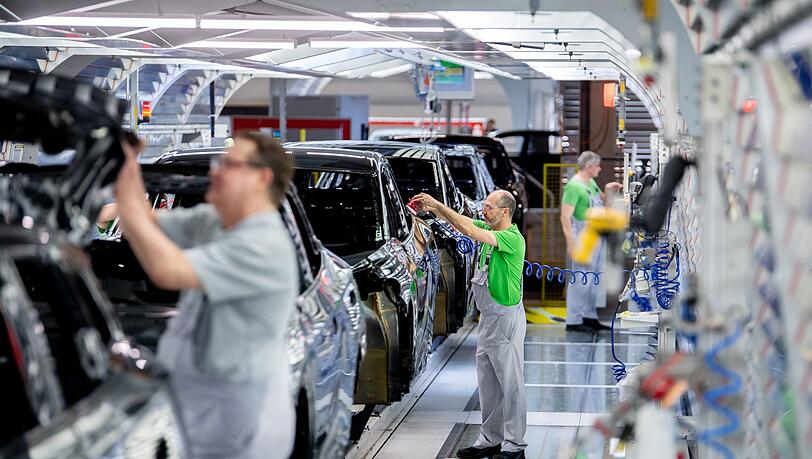 Die Stimmung in der deutschen Autoindustrie steigt weiter. (Archivbild) Die Stimmung in der deutschen Autoindustrie steigt weiter. (Archivbild)