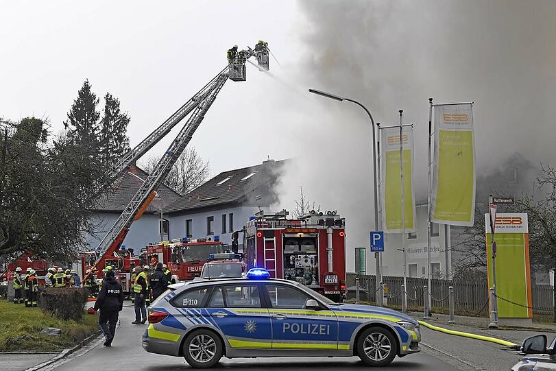 Die Eberhardstraße wurde gesperrt.