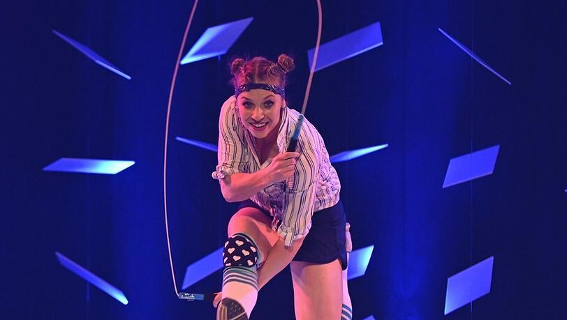 Tori Boggs, "Grand World Jump Rope Champion und zweifache Weltrekordhalterin" im GOP.