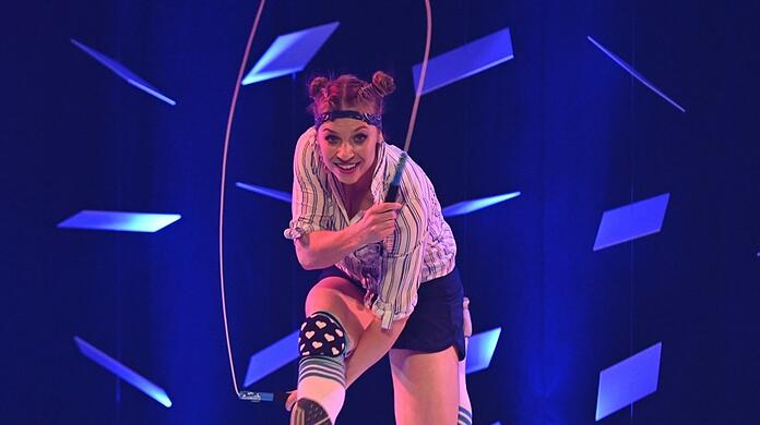 Tori Boggs, "Grand World Jump Rope Champion und zweifache Weltrekordhalterin" im GOP.