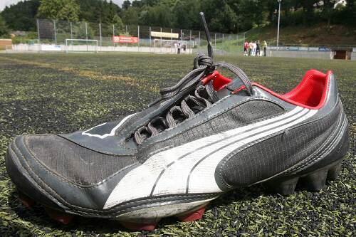 Während des Trainings schlug der Blitz ein