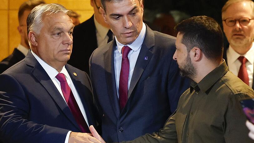 Sie waren keine Freunde und werden es nicht mehr: der Ungar Orban und der Ukrainer Selenskyj. (Archivbild)