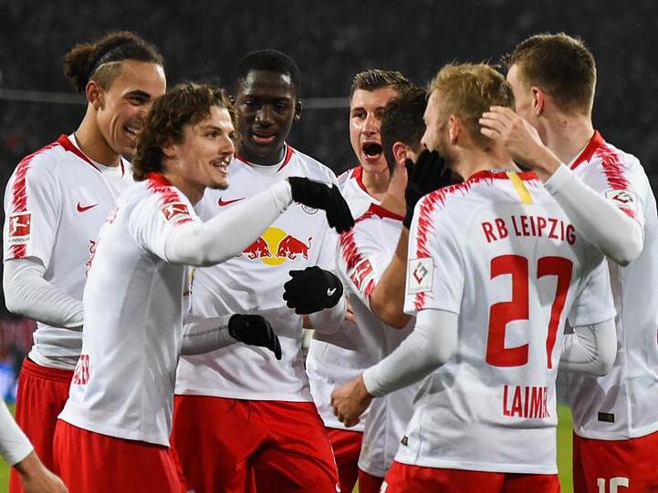 RB Leipzig hatte mit den zuletzt starken Düsseldorfern keine Probleme.