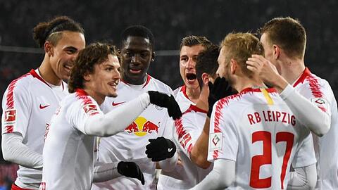 RB Leipzig hatte mit den zuletzt starken Düsseldorfern keine Probleme.