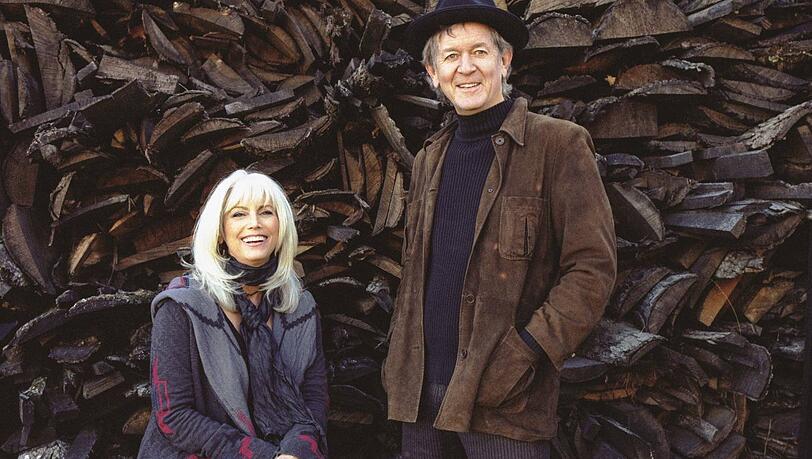 Emmylou Harris und Rodney Crowell. Emmylou Harris und Rodney Crowell.