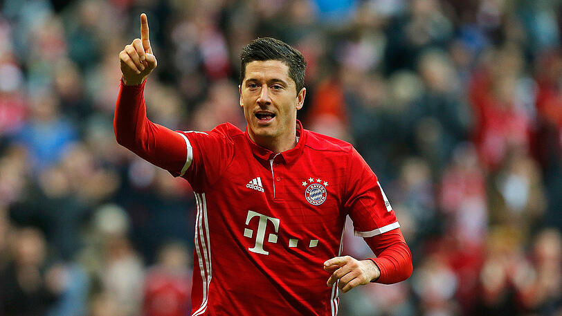 Platz 1: Robert Lewandowski - 4021 Spielminuten.