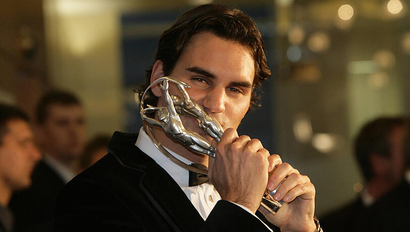 Roger Federer wurde mit stehenden Ovationen gefeiert. Roger Federer wurde mit stehenden Ovationen gefeiert.