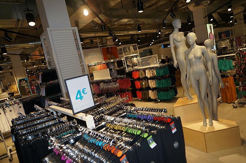 Impressionen aus dem Münchner Primark.