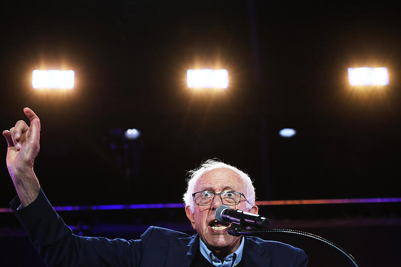 Vermonts unabhängiger Senator Bernie Sanders. Er sagt: „Die Milliardäre haben dieses System übernommen, wir werden nicht mehr gehört.“ Vermonts unabhängiger Senator Bernie Sanders. Er sagt: „Die Milliardäre haben dieses System übernommen, wir werden nicht mehr gehört.“