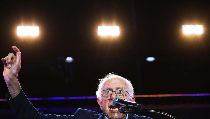 Vermonts unabhängiger Senator Bernie Sanders. Er sagt: „Die Milliardäre haben dieses System übernommen, wir werden nicht mehr gehört.“