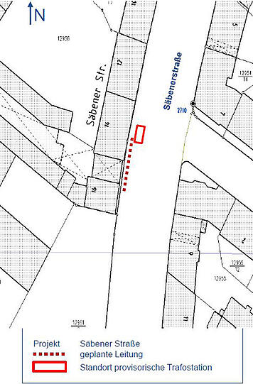Die Bauarbeiten an der Säbener Straße beginnen am 20.04.