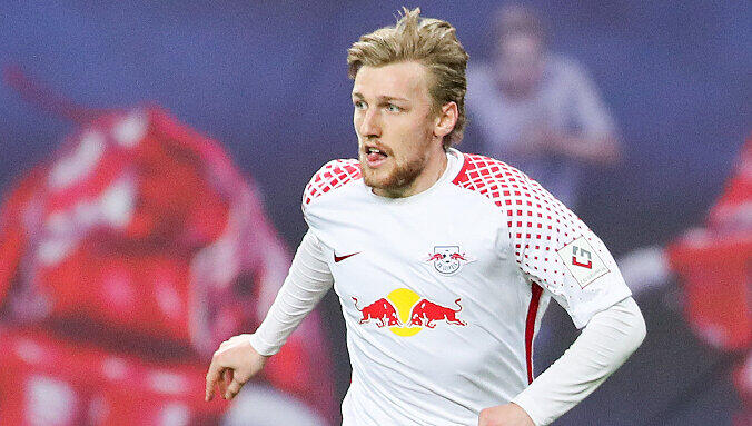 Emil Forsberg spielt in den Planungen von RB-Coach Ralf Rangnick eine zentrale Rolle.