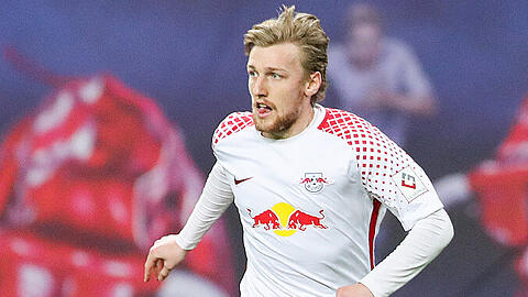 Emil Forsberg spielt in den Planungen von RB-Coach Ralf Rangnick eine zentrale Rolle.