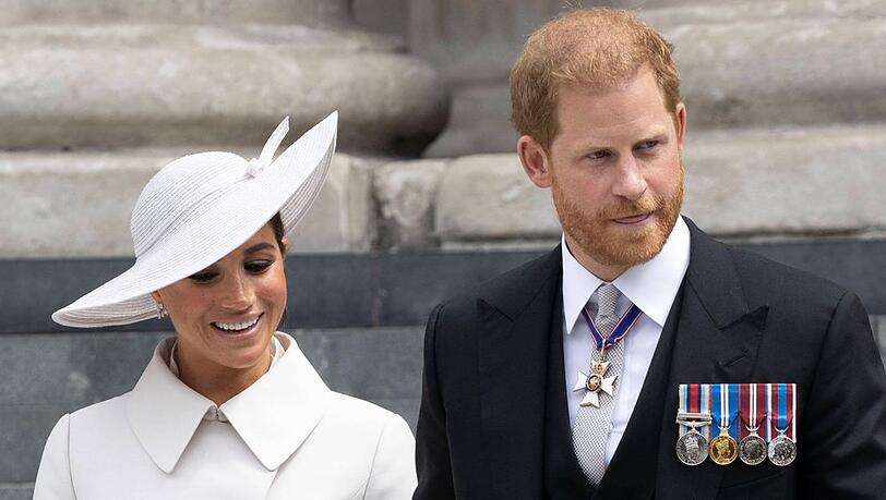 Prinz Harry und Herzogin Meghan: Wird ihre Reise zum Thronjubiläum in einem Netflix-Projekt vermarktet?