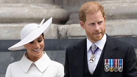 Prinz Harry und Herzogin Meghan: Wird ihre Reise zum Thronjubiläum in einem Netflix-Projekt vermarktet?