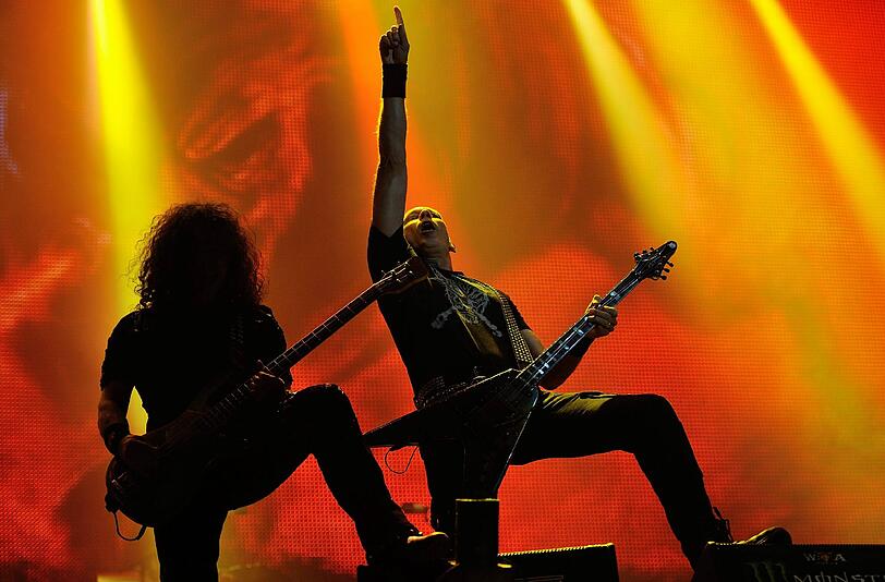 Die Band "Accept" auf dem Wacken 2014.