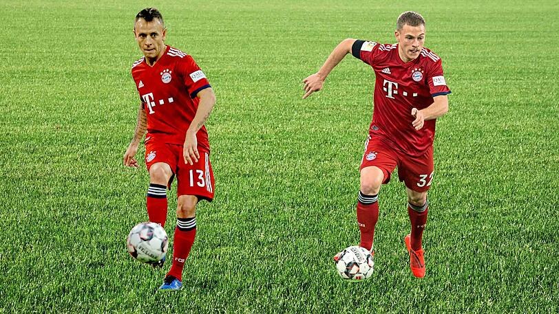 Plan A und B: Joshua Kimmich (r.) und Rafinha.
