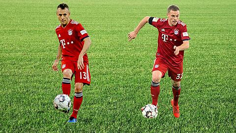 Plan A und B: Joshua Kimmich (r.) und Rafinha.