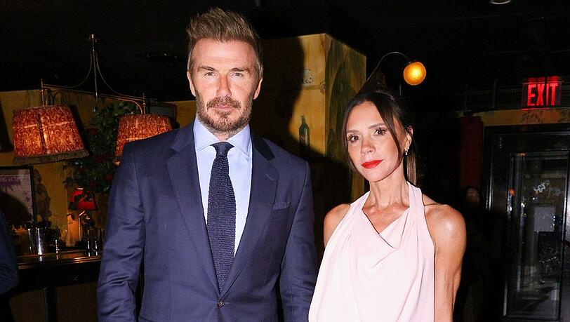 David und Victoria Beckham schenkten sich gegenseitig wertschätzende Worte.