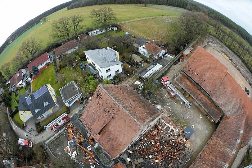 Bei einer Nürnberger Gaststätte explodierte Anfang Januar ein Nebengebäude und verursachte großen Schaden. Jetzt kam raus: Die Gasleitung war offenbar manipuliert.