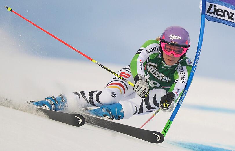 Verpasste in Lienz beim letzten Riesenslalom-Weltcup die Spitzenplätze: Maria Höfl-Riesch.