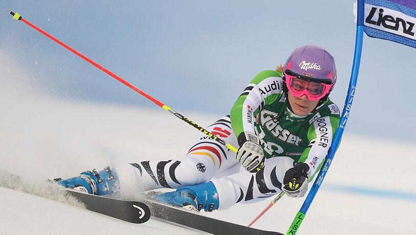 Verpasste in Lienz beim letzten Riesenslalom-Weltcup die Spitzenplätze: Maria Höfl-Riesch. Verpasste in Lienz beim letzten Riesenslalom-Weltcup die Spitzenplätze: Maria Höfl-Riesch.