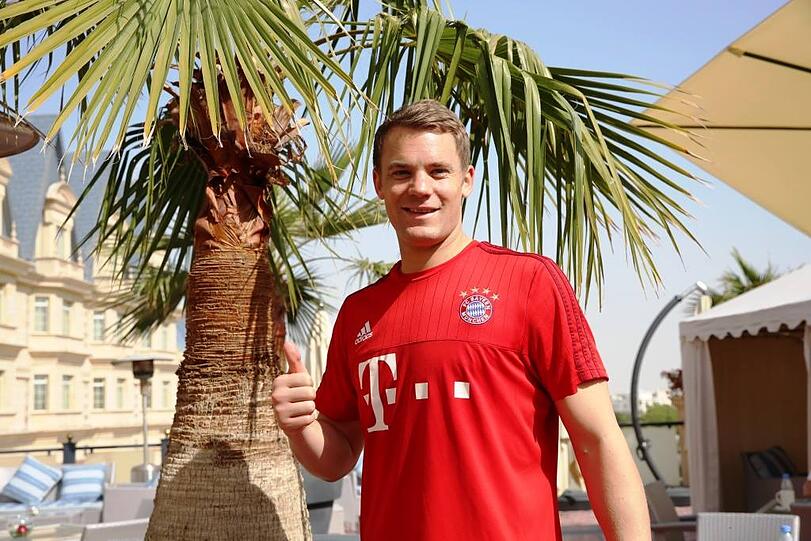 Die Bayern in der Wüste: Sehen Sie hier die besten Bilder des Trainingslagers in Doha.