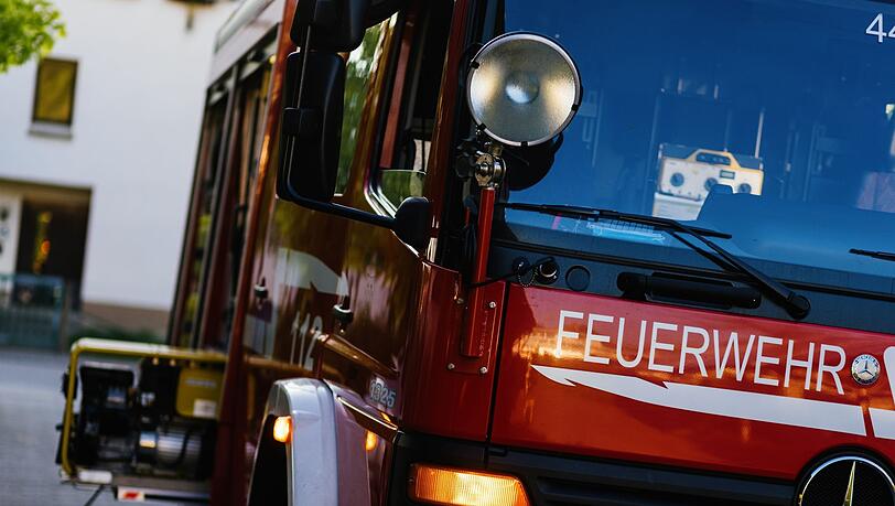 Ein Einsatzfahrzeug der Feuerwehr.