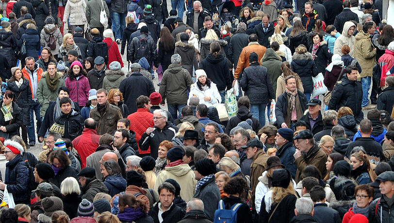 Eine hohe Geburtenrate und massiver Zuzug: Immer mehr Menschen leben in München. (Archivbild) Eine hohe Geburtenrate und massiver Zuzug: Immer mehr Menschen leben in München. (Archivbild)