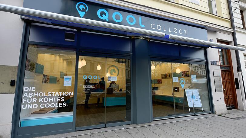 Die Qool-Collect-Filiale am Max-Weber-Platz. Weitere Filialen gibt es in der Langbürgener Straße, der Zschokkestraße und der Pilgersheimer Straße.