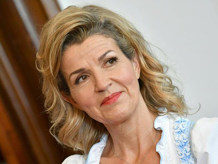 Anne-Sophie Mutter, deutsche Geigerin, kommt zu einer Veranstaltung. Foto: Barbara Gindl/APA/dpa/Archivbild
